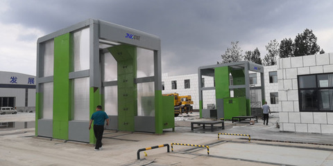 龍門洗車機 城市建設水資源管理的專用機械設備